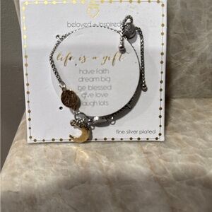 Silver and Gold Bracelet